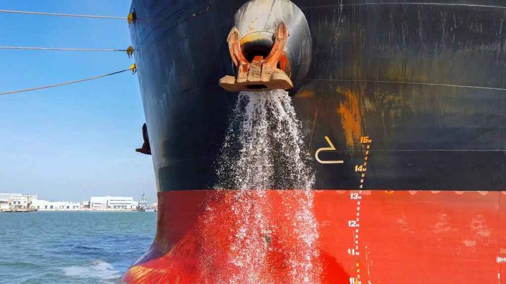 ballast water treatment system