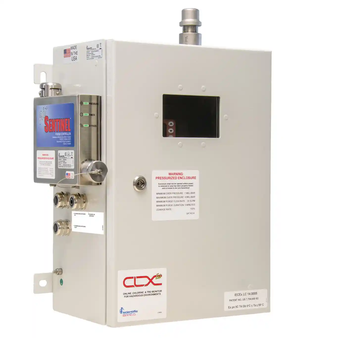 HF Scientific CLX-Ex2 TRO and Chlorine Monitor