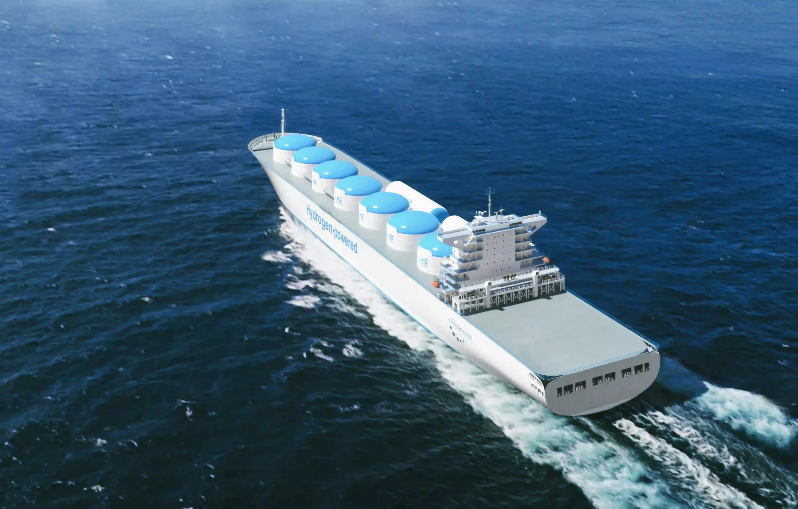 Green Shipping H2 Powered Vessel